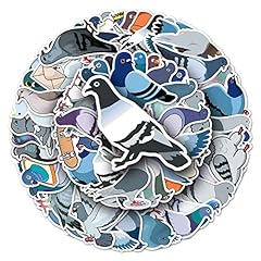 50pcs pigeon stickers for sale  Delivered anywhere in UK