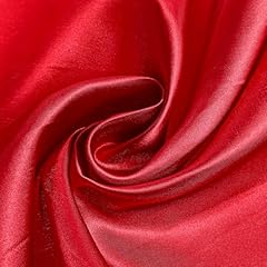 Satin fabric yard for sale  Delivered anywhere in UK