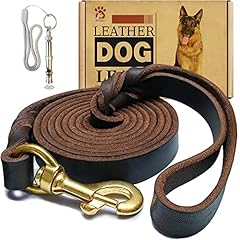 Leather dog leash for sale  Delivered anywhere in USA 