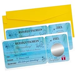 Stück reisegutschein zum gebraucht kaufen  Wird an jeden Ort in Deutschland