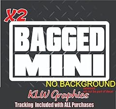 Bagged mini decal for sale  Delivered anywhere in USA 