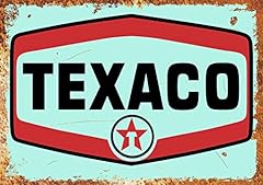 Texaco plaque métal d'occasion  Livré partout en France