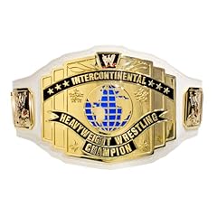 Wwe white intercontinental for sale  Delivered anywhere in UK