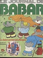 Journal babar chaise d'occasion  Livré partout en France