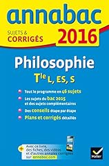 Philosophie tle séries d'occasion  Livré partout en France