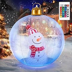 Palline natale gonfiabili usato  Spedito ovunque in Italia 