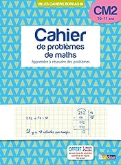 Cahier problèmes maths d'occasion  Livré partout en France