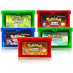 5Pcs Pokemon Emerald Ruby Sapphire Fire Red Leaf Green for sale  Delivered anywhere in UK