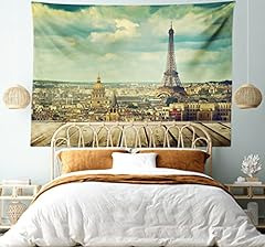 Ambesonne eiffel tower for sale  Delivered anywhere in USA 