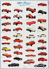 Poster auto alfa usato  Spedito ovunque in Italia 