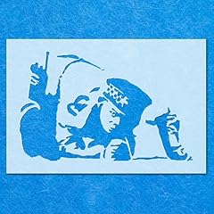 Pochoir cuivre banksy d'occasion  Livré partout en France