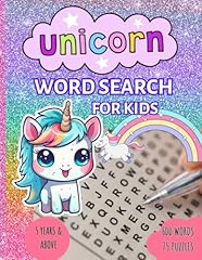 Unicorn wordsearch book for sale  Delivered anywhere in USA 