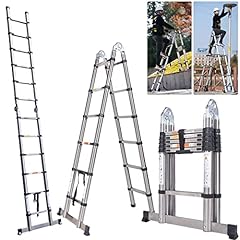 Telescopic folding ladder for sale  Delivered anywhere in UK