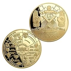 Atsknsk masonic coin for sale  Delivered anywhere in UK