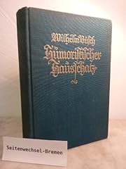 Wilhelm busch humoristischer gebraucht kaufen  Wird an jeden Ort in Deutschland