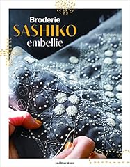 Broderie sashiko embellie d'occasion  Livré partout en France