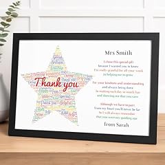 Personalised thank teacher for sale  Delivered anywhere in UK