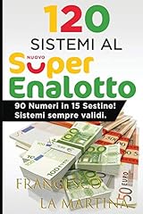 120 sistemi superenalotto usato  Spedito ovunque in Italia 
