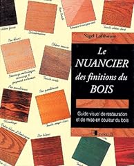 Nuancier finitions bois d'occasion  Livré partout en France