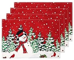 Fixwal christmas placemats for sale  Delivered anywhere in USA 
