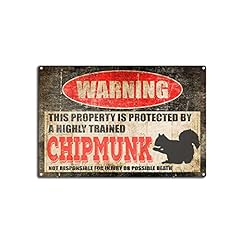 Vintage chipmunk tin for sale  Delivered anywhere in USA 