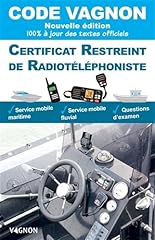 Code vagnon certificat d'occasion  Livré partout en Belgiqu