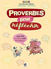 Proverbes reflechir d'occasion  Livré partout en France