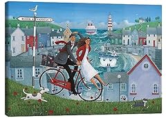 Posterlounge bicycle seascape for sale  Delivered anywhere in UK