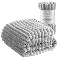 Luxury chunky ribbed for sale  Delivered anywhere in UK
