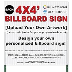 Custom billboard sign for sale  Delivered anywhere in USA 