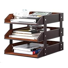 Leather desk organizer for sale  Delivered anywhere in USA 