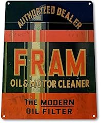 Tin sign fram for sale  Delivered anywhere in USA 