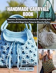 Handmade carryall book for sale  Delivered anywhere in UK