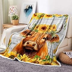 Highland cow throw for sale  Delivered anywhere in USA 