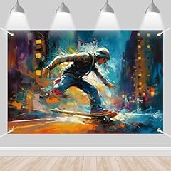 Playing skateboard backdrop for sale  Delivered anywhere in USA 