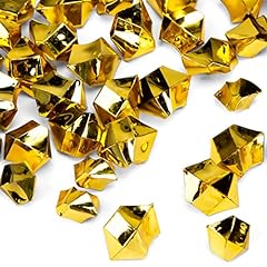 DomeStar Fake Ice Rocks, 500PCS Gold Acrylic Ice Fake for sale  Delivered anywhere in USA 