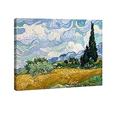 Wieco Art Wheat Field with Cypresses by Van Gogh Classic for sale  Delivered anywhere in Canada