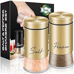 Gold salt pepper for sale  Delivered anywhere in USA 