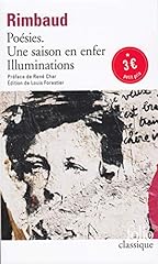 Rimbaud poésies saison d'occasion  Livré partout en France
