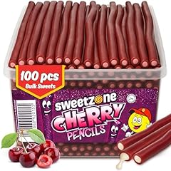 Sweetzone cherry pencils for sale  Delivered anywhere in UK