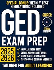 Ged exam prep for sale  Delivered anywhere in USA 