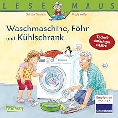 Lesemaus waschmaschine föhn gebraucht kaufen  Wird an jeden Ort in Deutschland