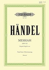Messiah oratorio satb for sale  Delivered anywhere in UK
