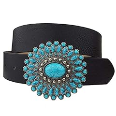 Western turquoise buckle for sale  Delivered anywhere in USA 