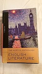 Norton anthology english for sale  Delivered anywhere in UK