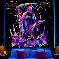 Avinyl blacklight skull for sale  Delivered anywhere in USA 