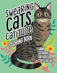 Swearing cats catitude for sale  Delivered anywhere in USA 