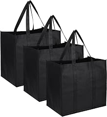 Pack black reusable for sale  Delivered anywhere in UK