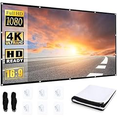 Projector screen inch for sale  Delivered anywhere in UK