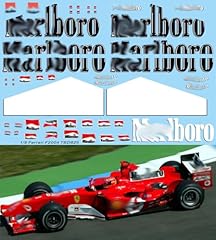 Decals ferrari f2004 gebraucht kaufen  Wird an jeden Ort in Deutschland